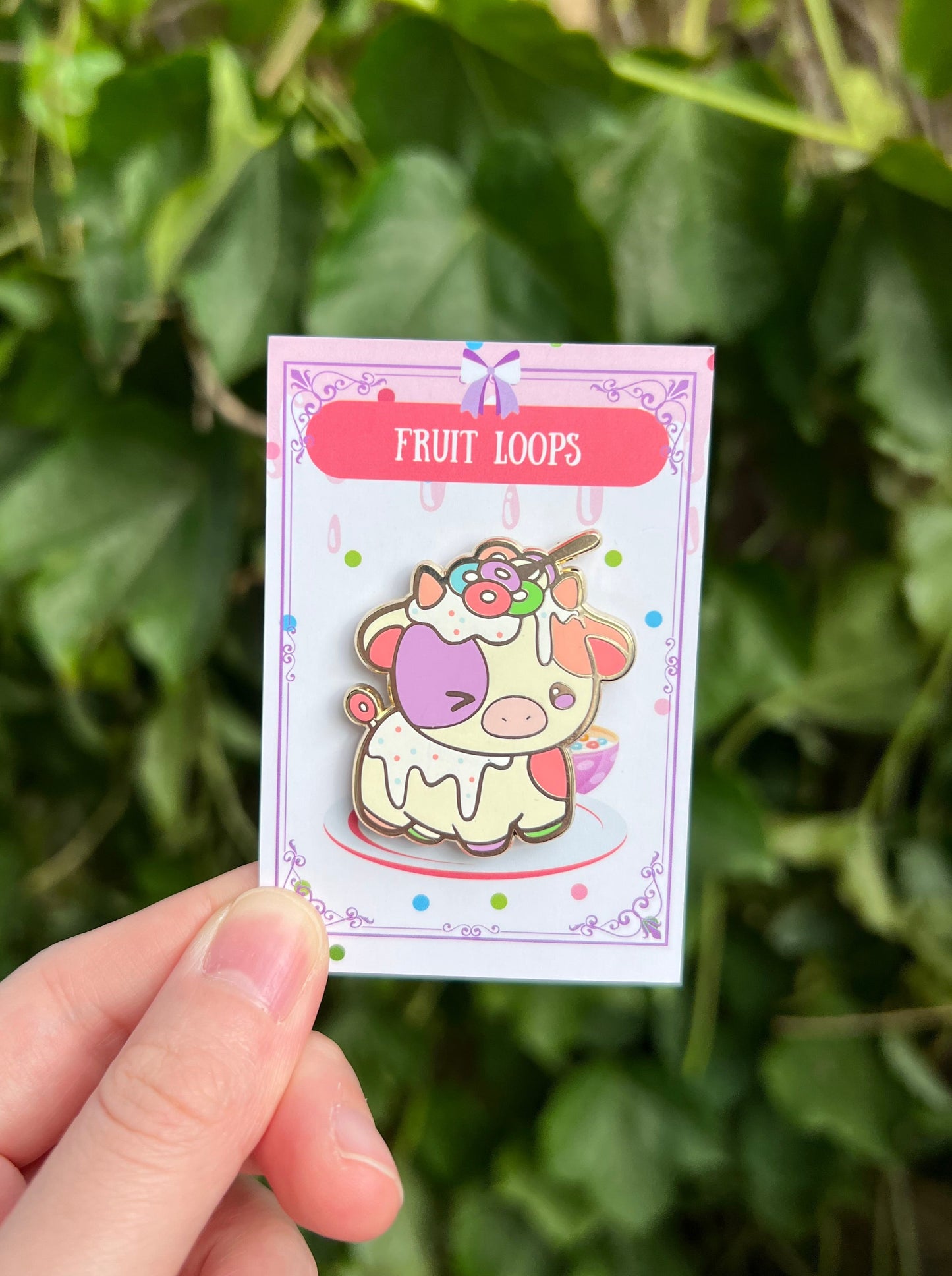 Dessert Cows Mystery Pin Bag