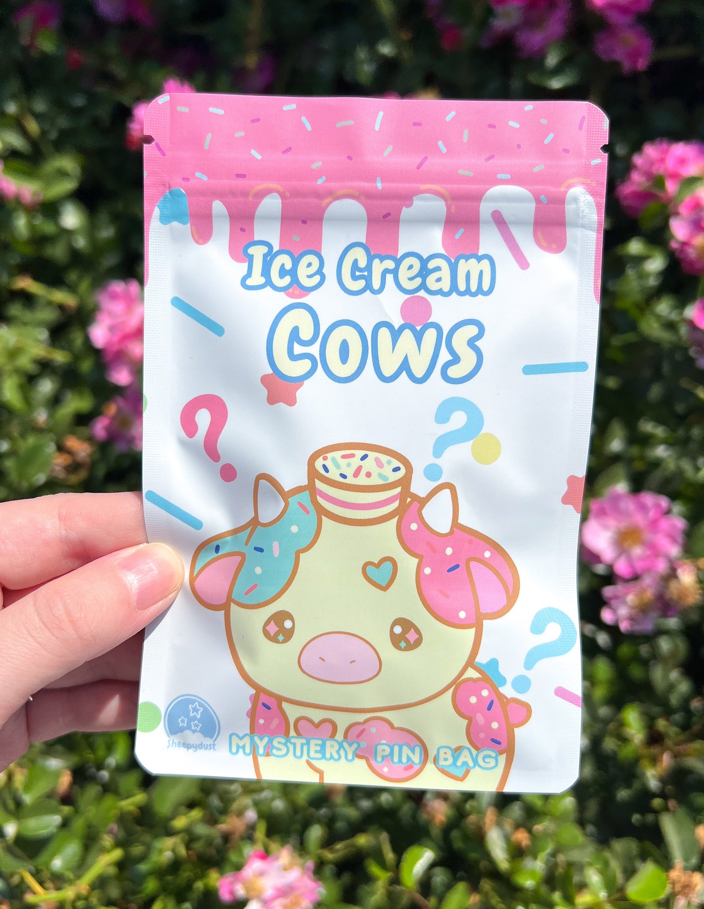 Ice Cream Cows Mystery Pin Bag