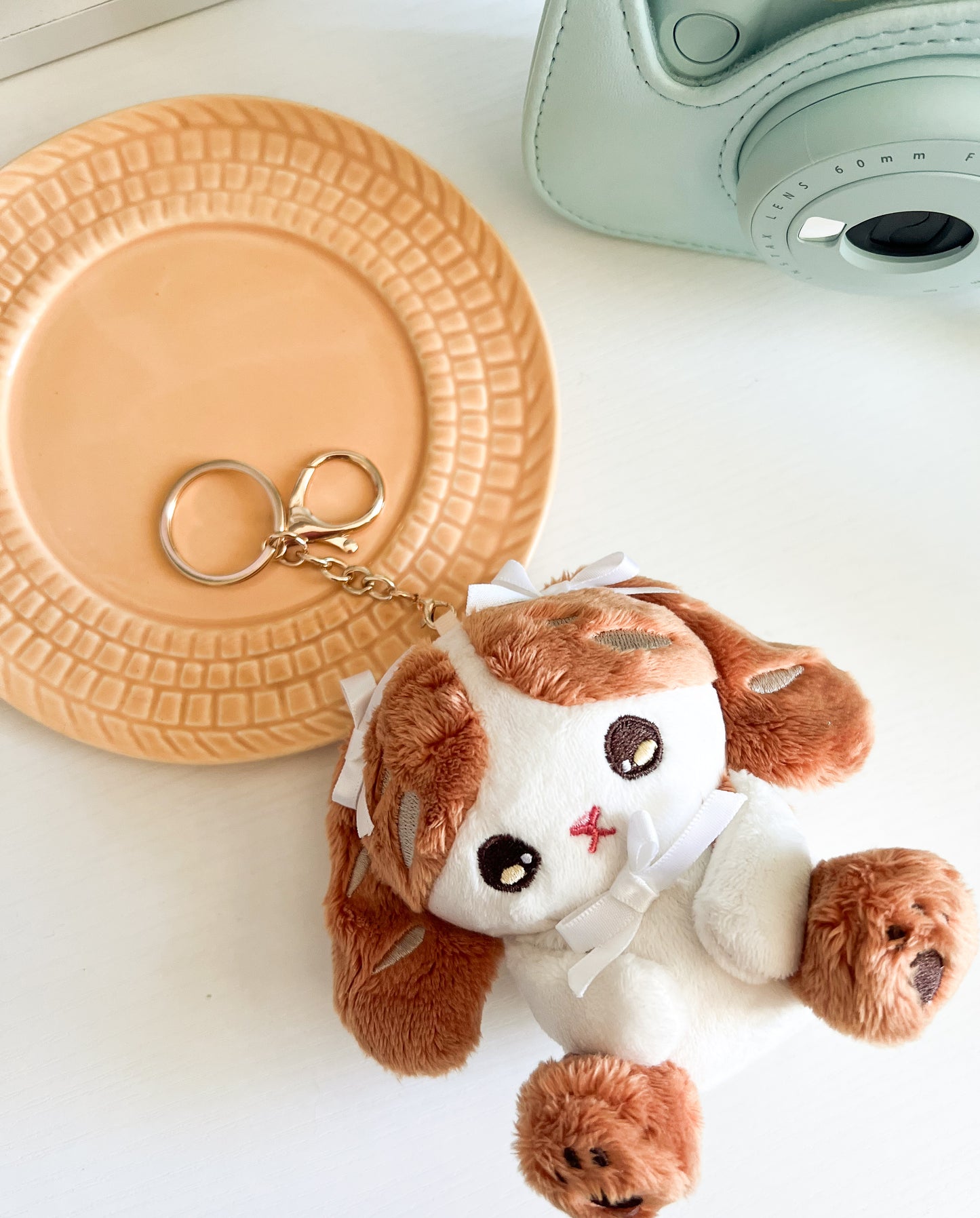 Sourdough Bun Plush Keychain