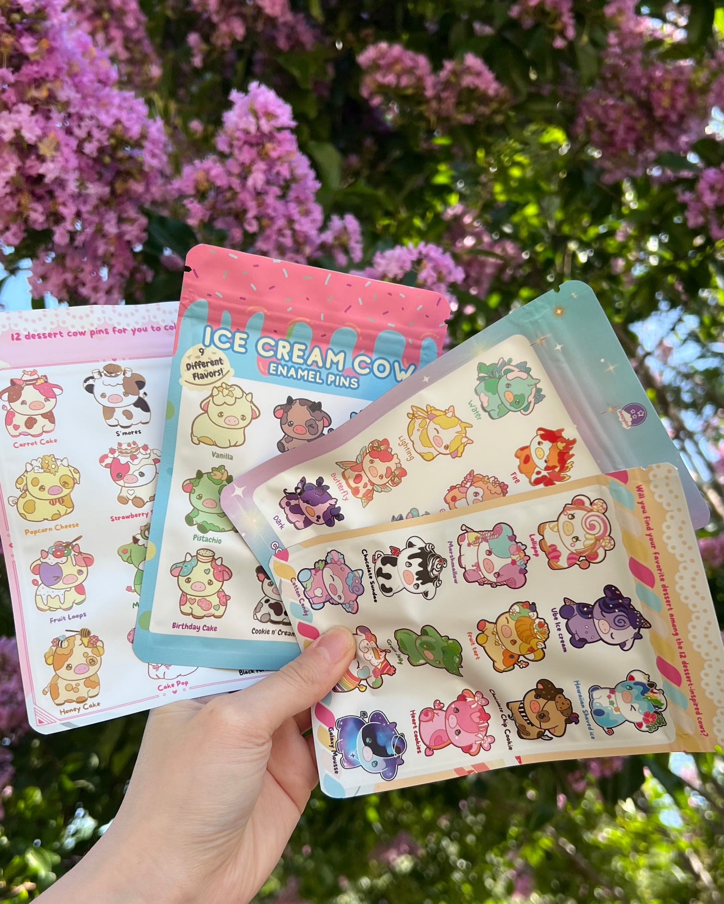 Mystery Pin Bags Bundle (Set of 4)