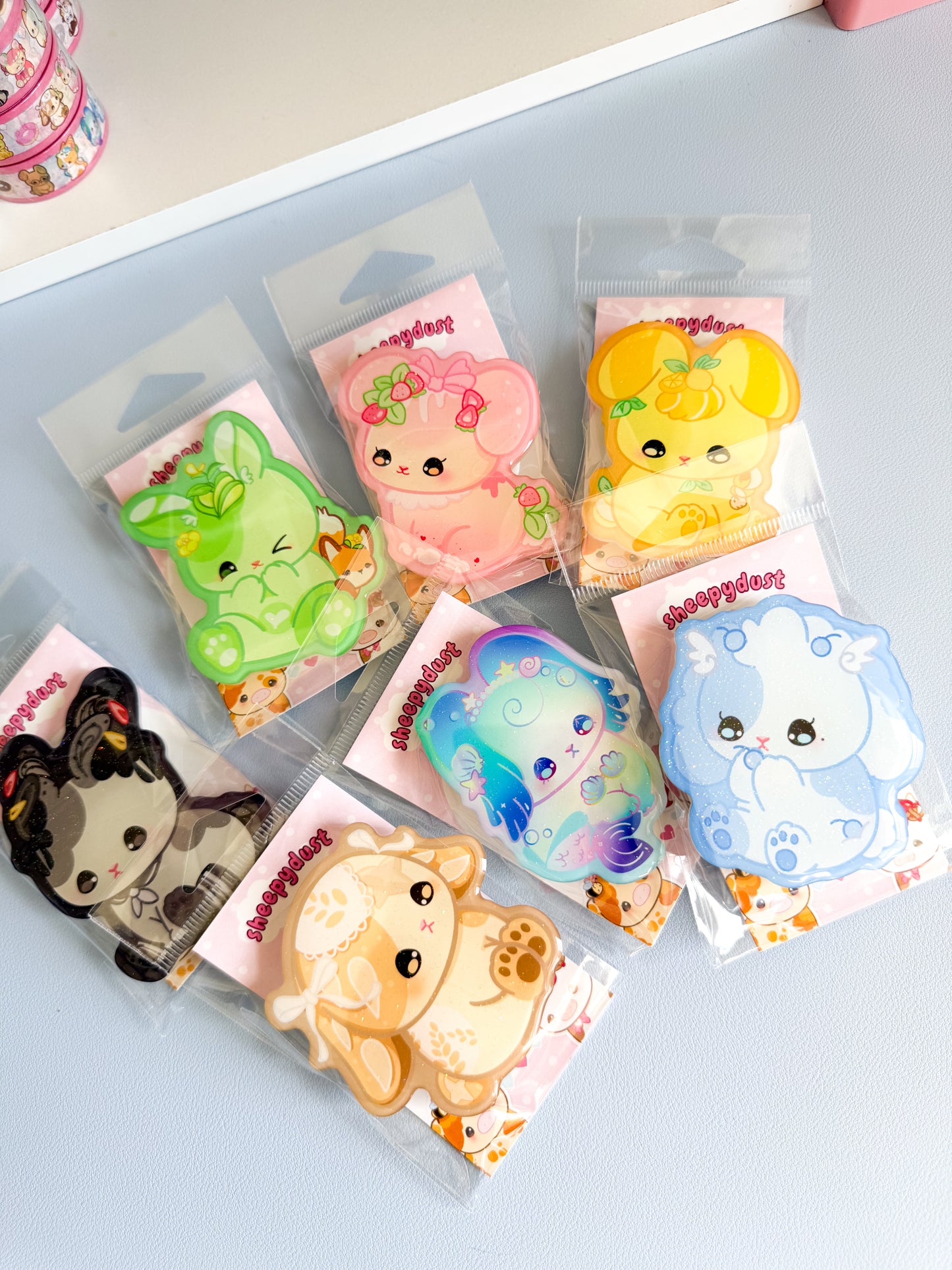 Bread Bunny Phone Grips