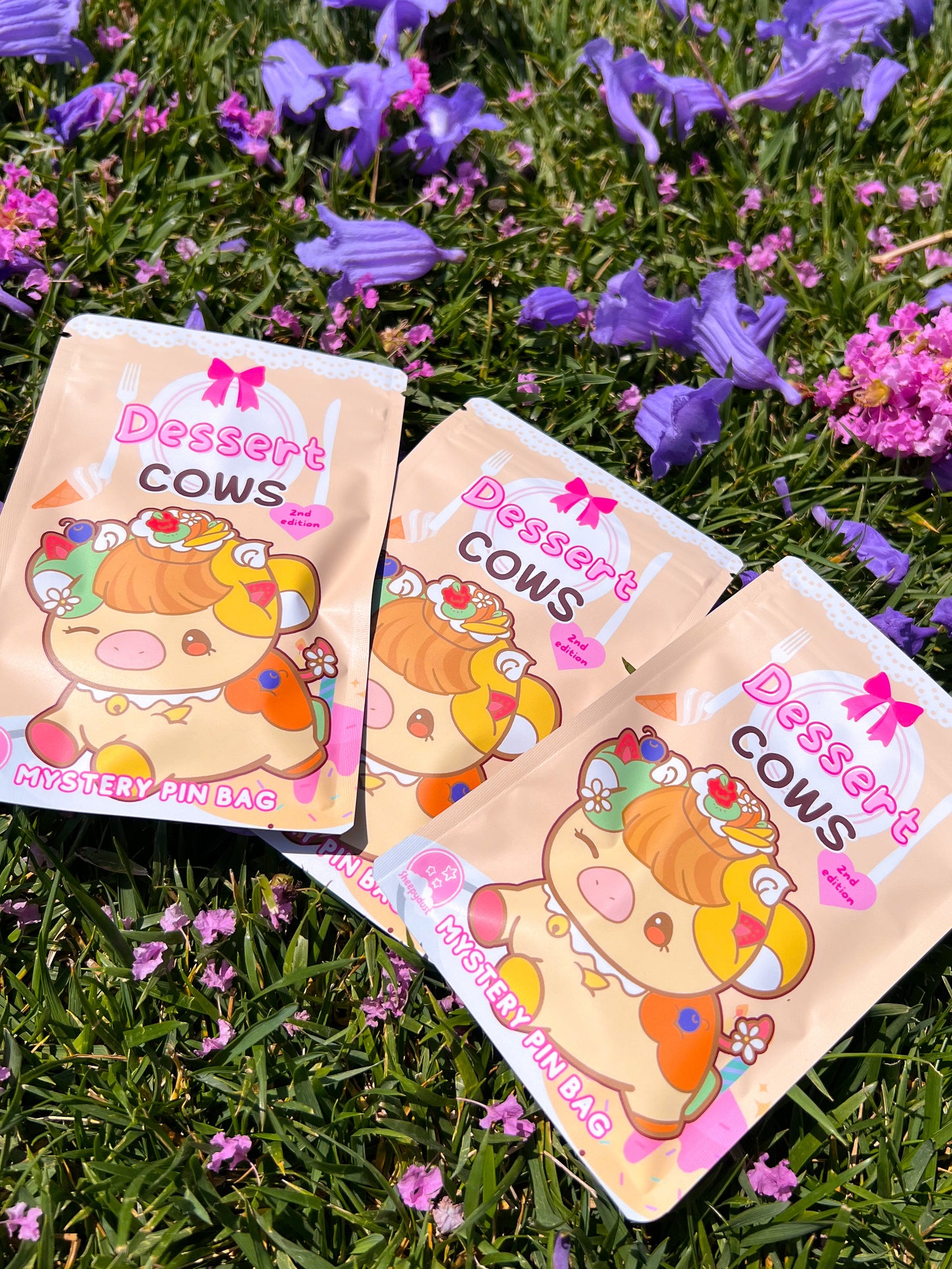 Dessert Cows 2nd Edition Mystery Pin Bag