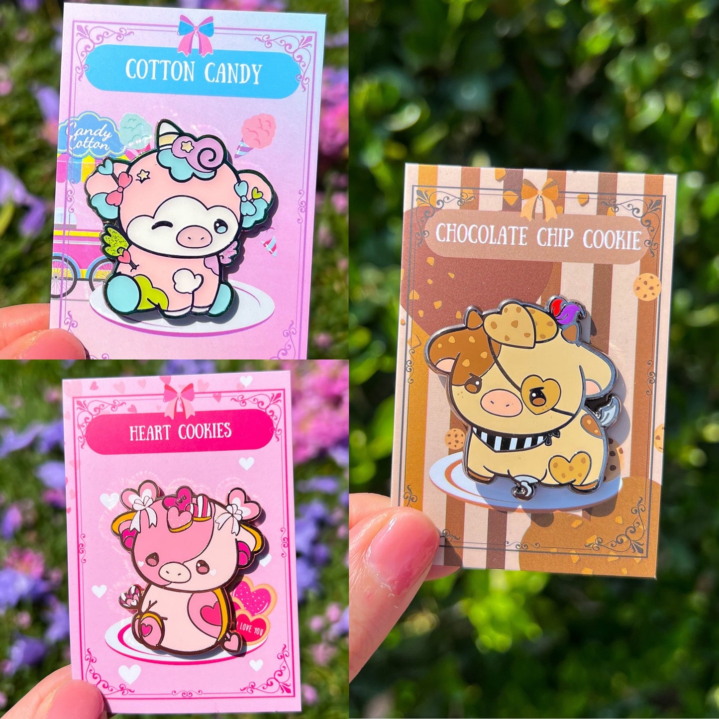 Dessert Cows 2nd Edition Mystery Pin Bag