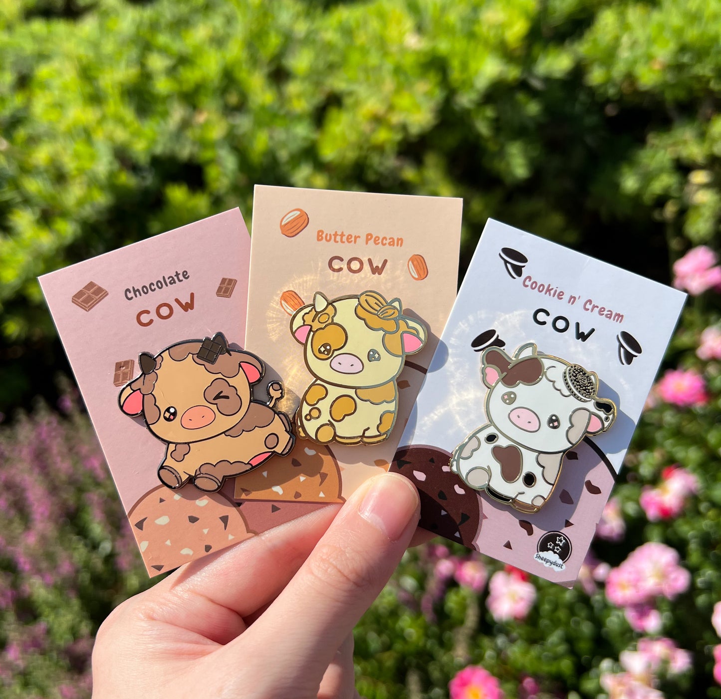Ice Cream Cows Mystery Pin Bag