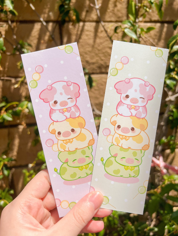 Dango cows bookmark