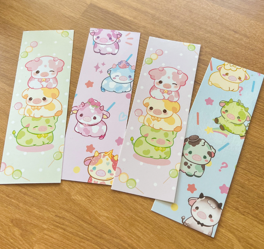 Dango cows bookmark