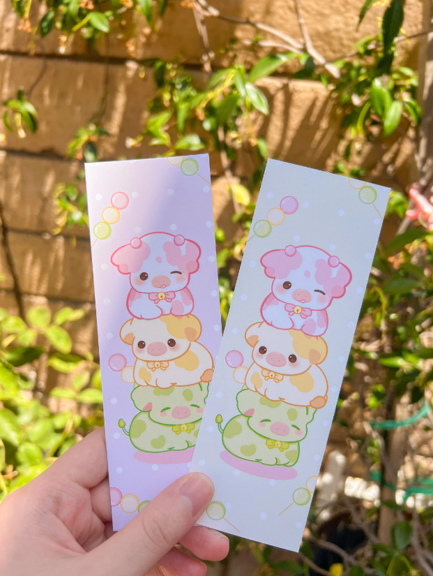 Dango cows bookmark
