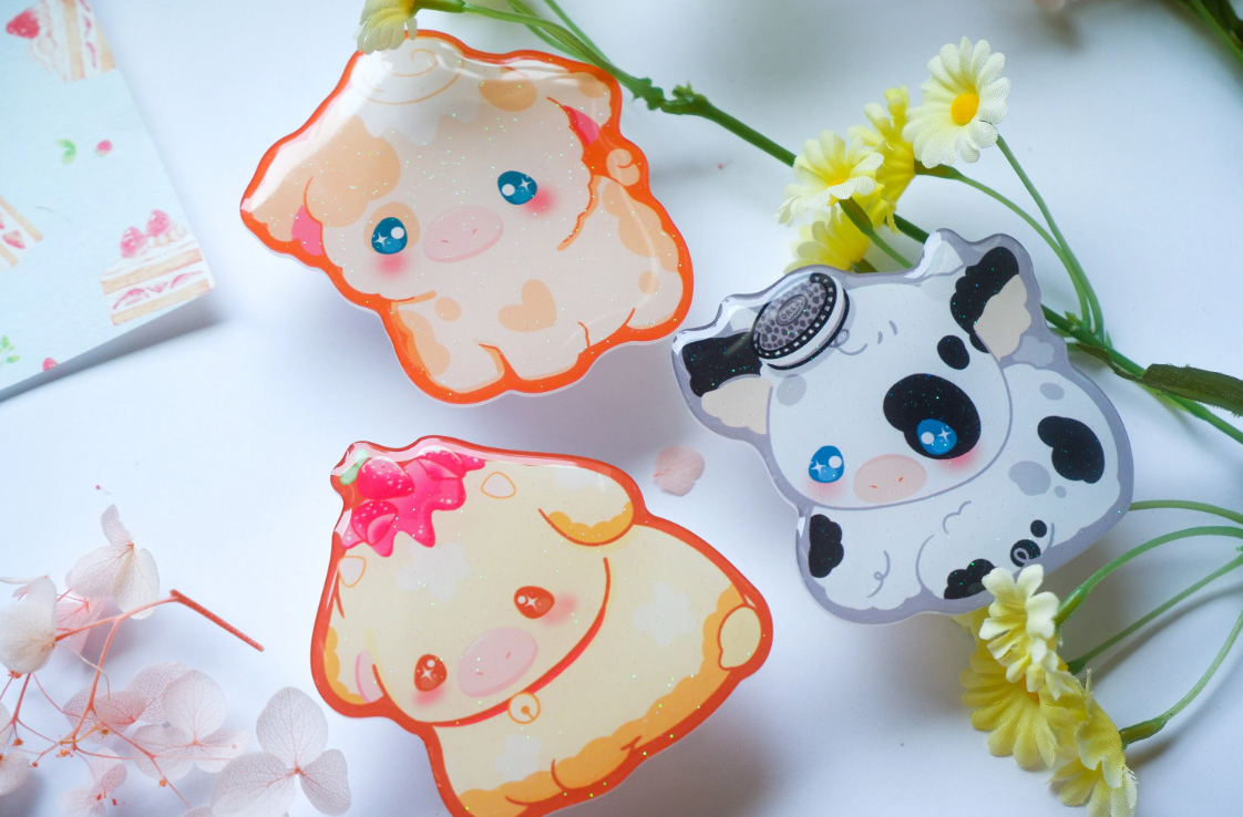 Dessert Cows Phone Grips