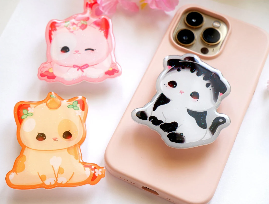Ice Cream Cats Phone Grips