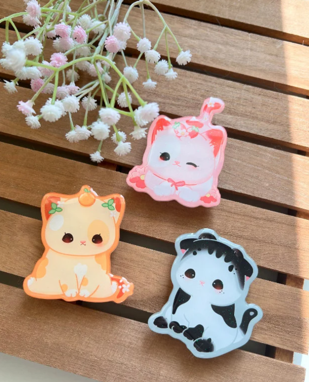 Ice Cream Cats Phone Grips