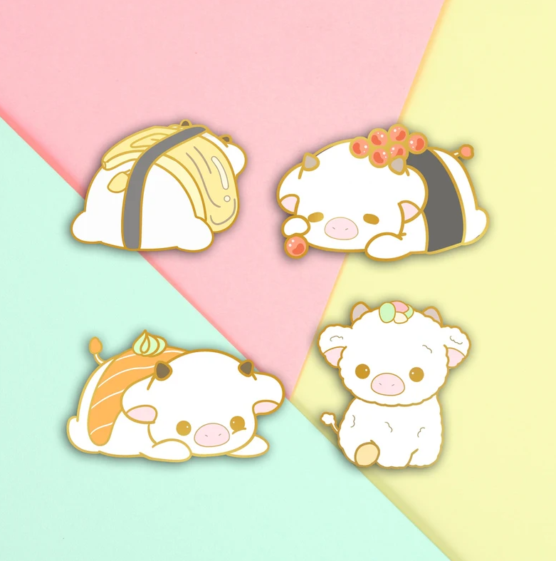 Mooshi Mini Pins