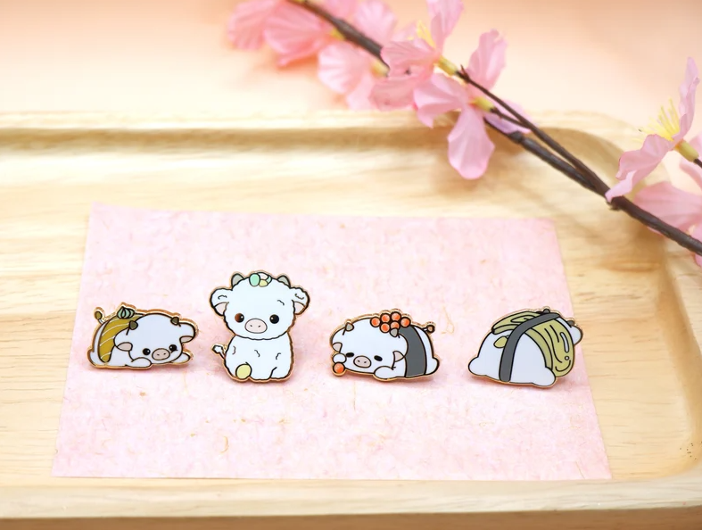 Mooshi Mini Pins