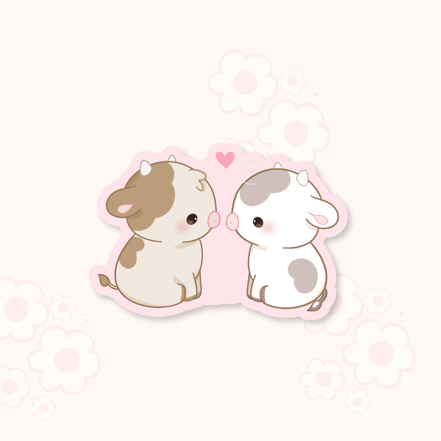 Love Cows sticker