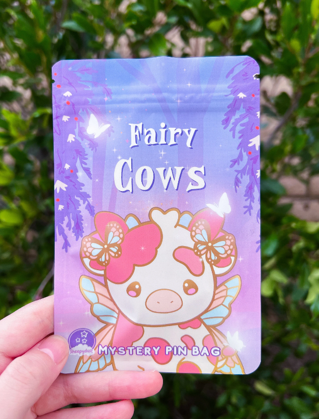 Fairy Cows Mystery Pin Bag