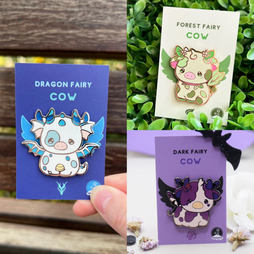 Fairy Cows Mystery Pin Bag