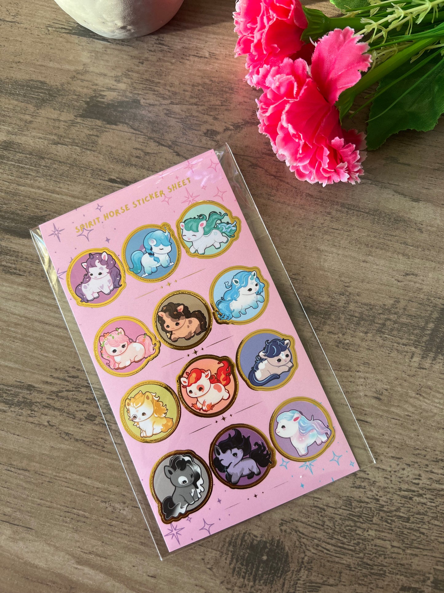 Spirit Horse Sticker Sheet