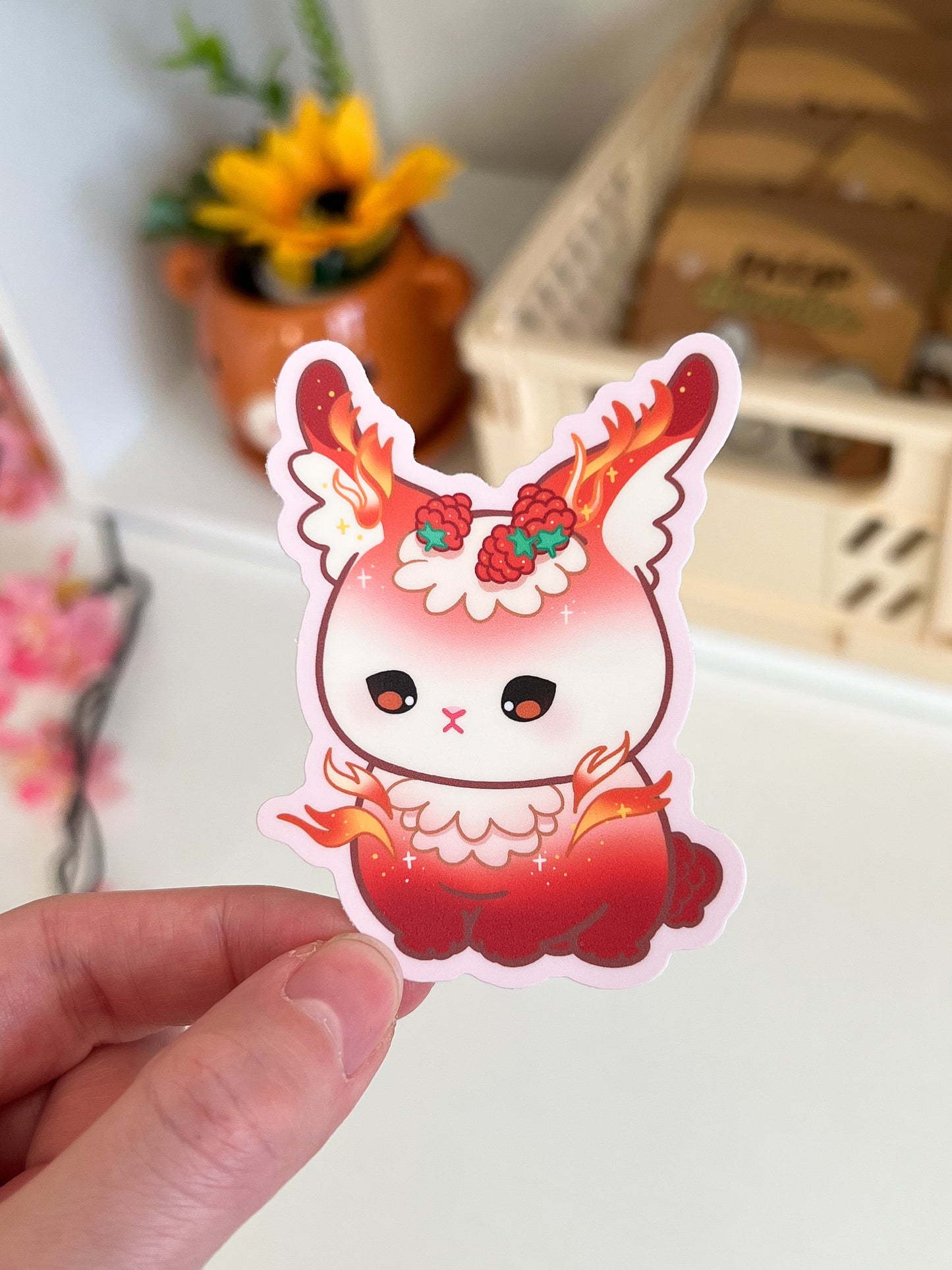 Bread Bunnies Vinyl Stickers