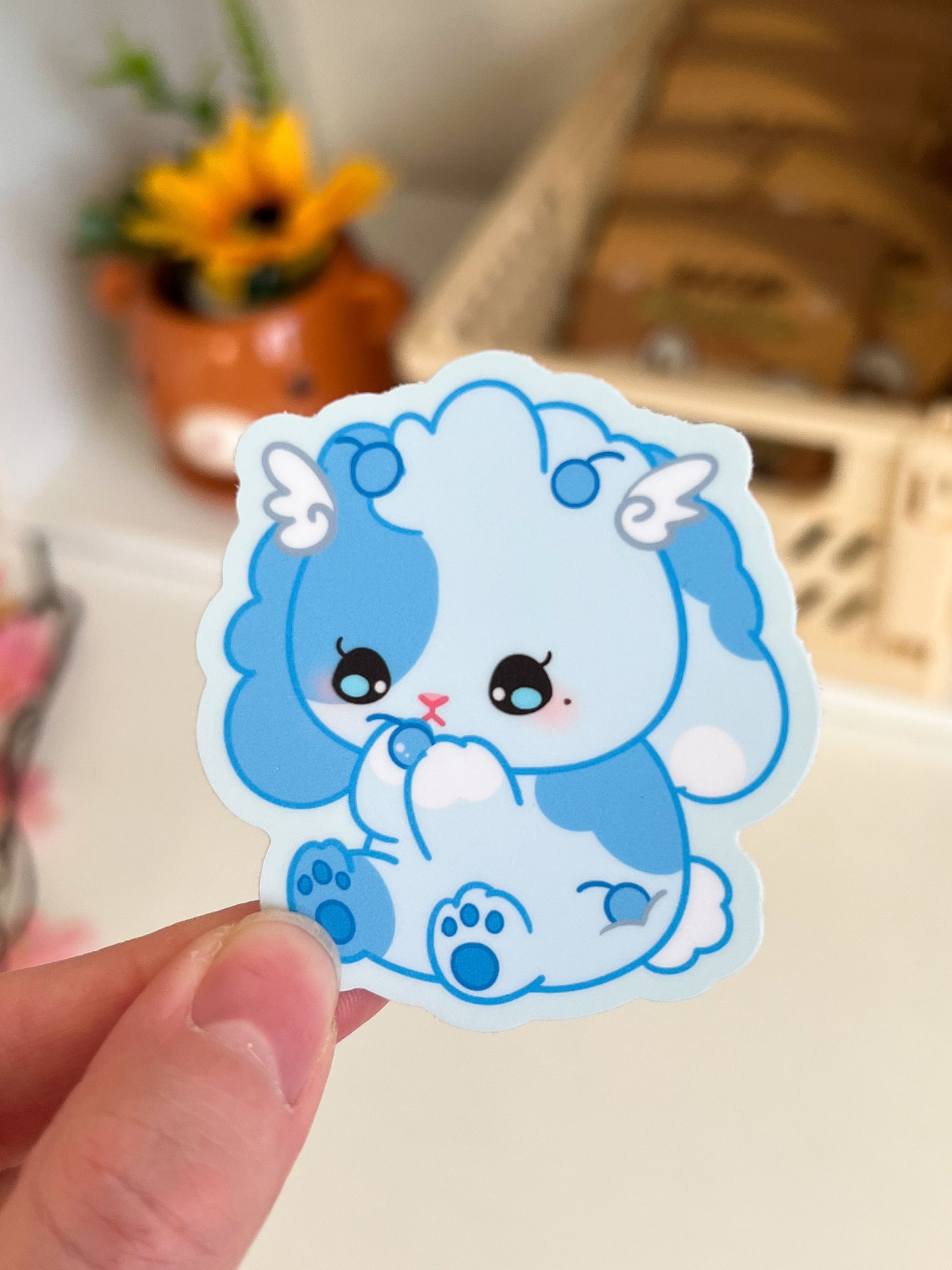 Bread Bunnies Vinyl Stickers