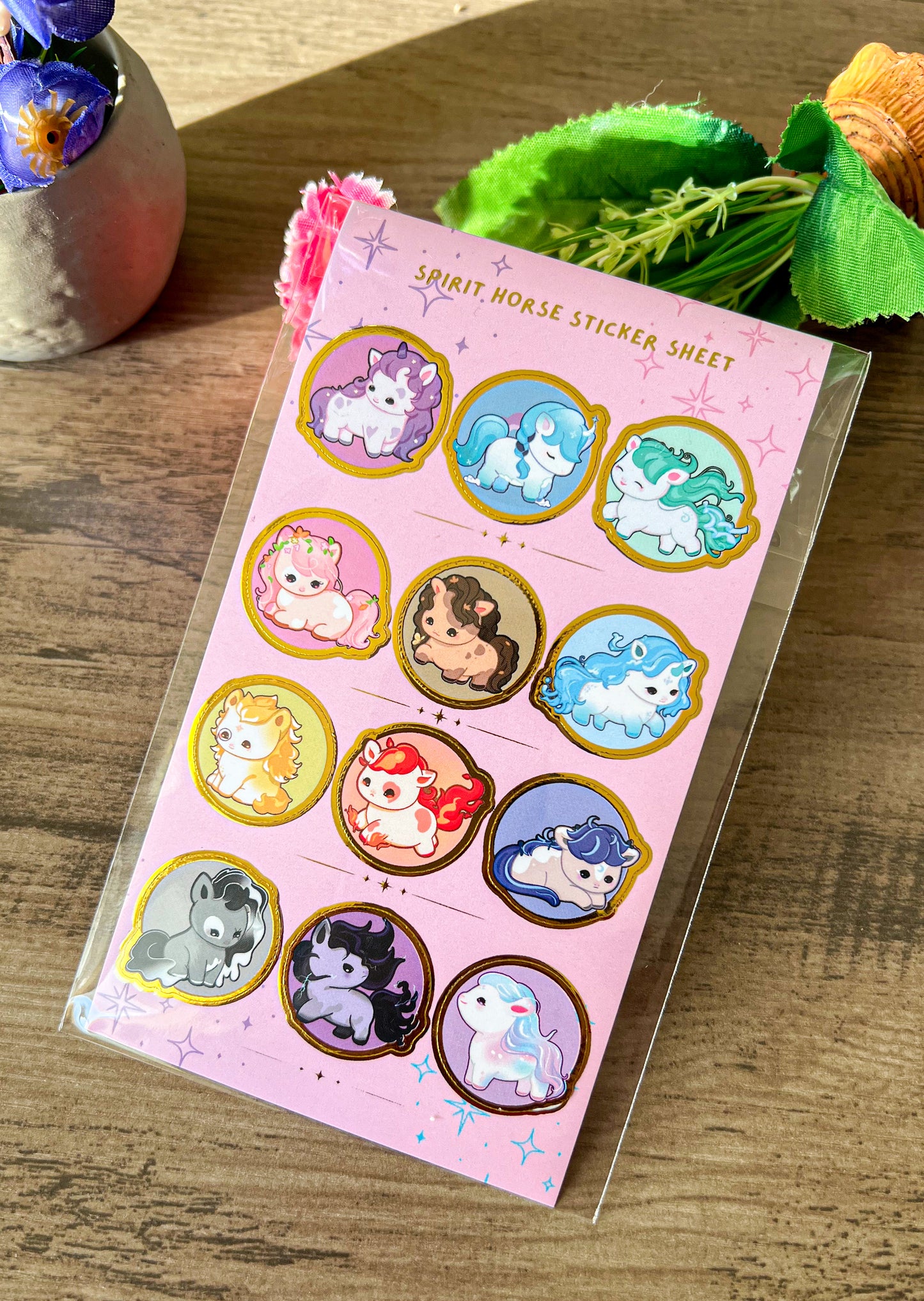Spirit Horse Sticker Sheet