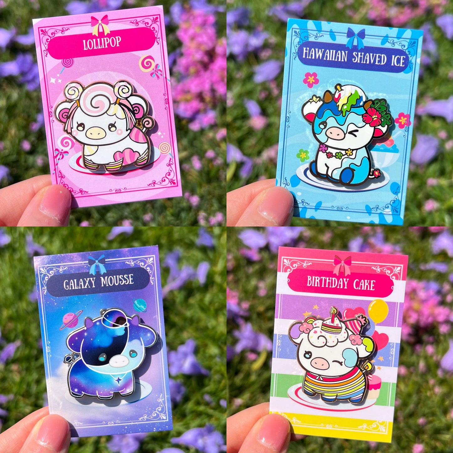 Dessert Cows 2nd Edition Mystery Pin Bag