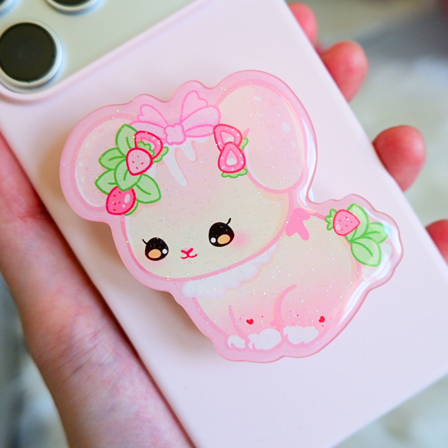 Bread Bunny Phone Grips