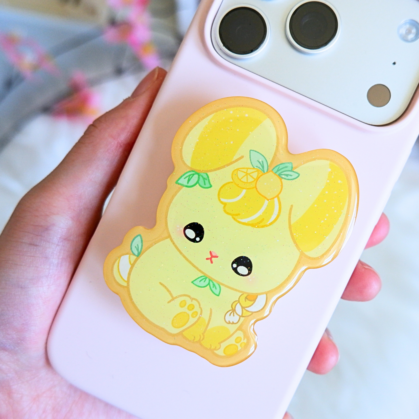 Bread Bunny Phone Grips