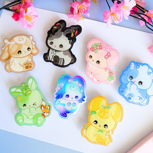 Bread Bunny Phone Grips