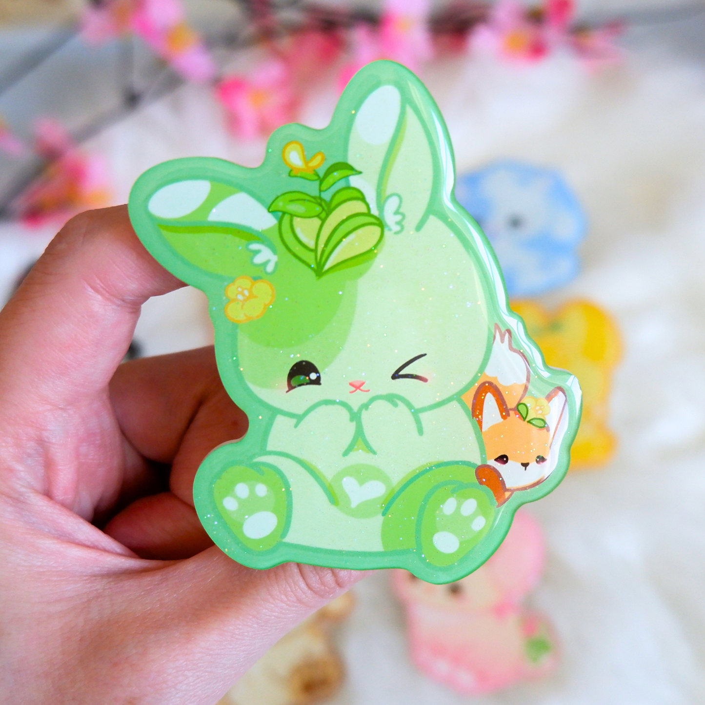 Bread Bunny Phone Grips