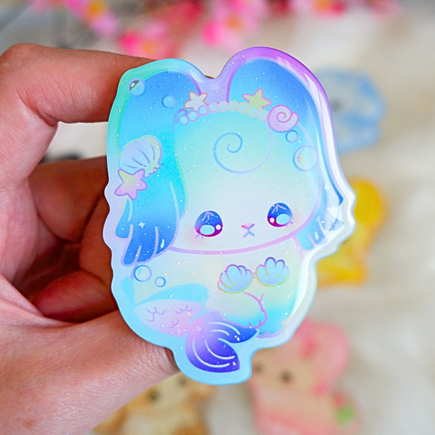 Bread Bunny Phone Grips