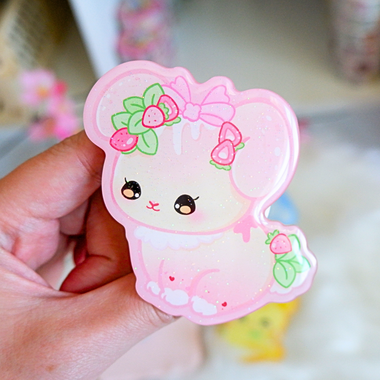 Bread Bunny Phone Grips