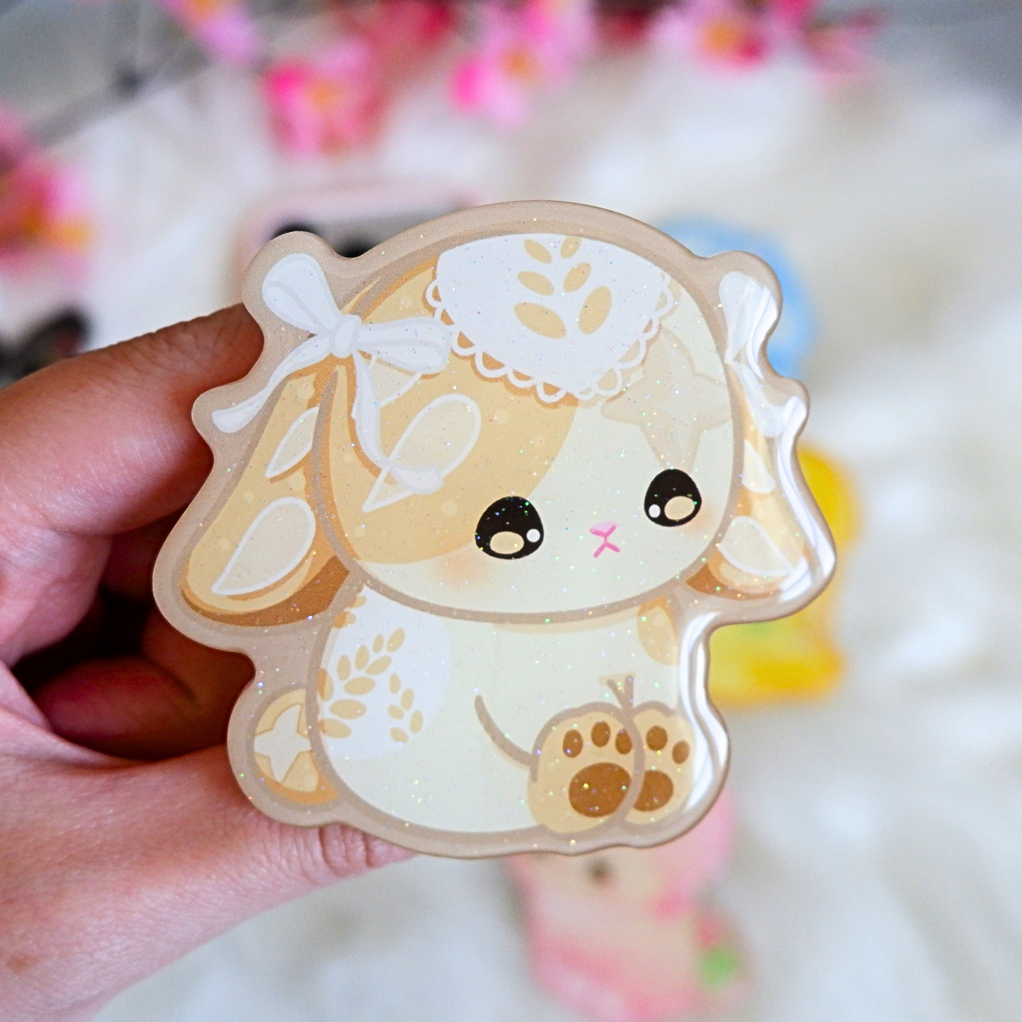 Bread Bunny Phone Grips