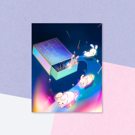 Little Lights Mini Art Print