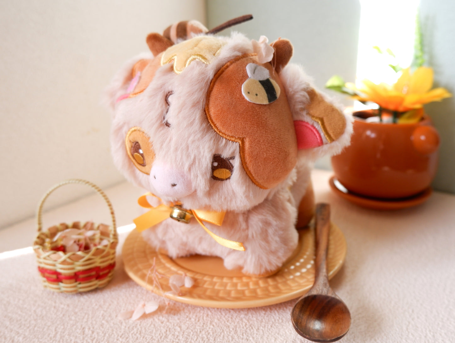 Honey Cake Cow Plush