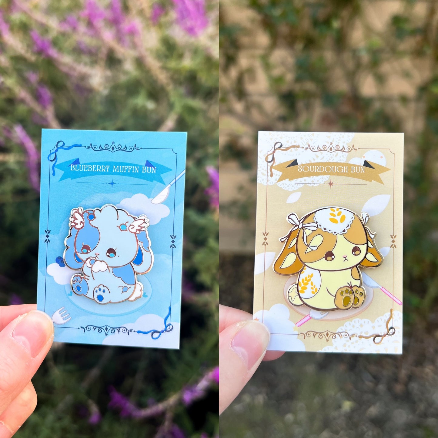 Bread Bunnies Pin Collection