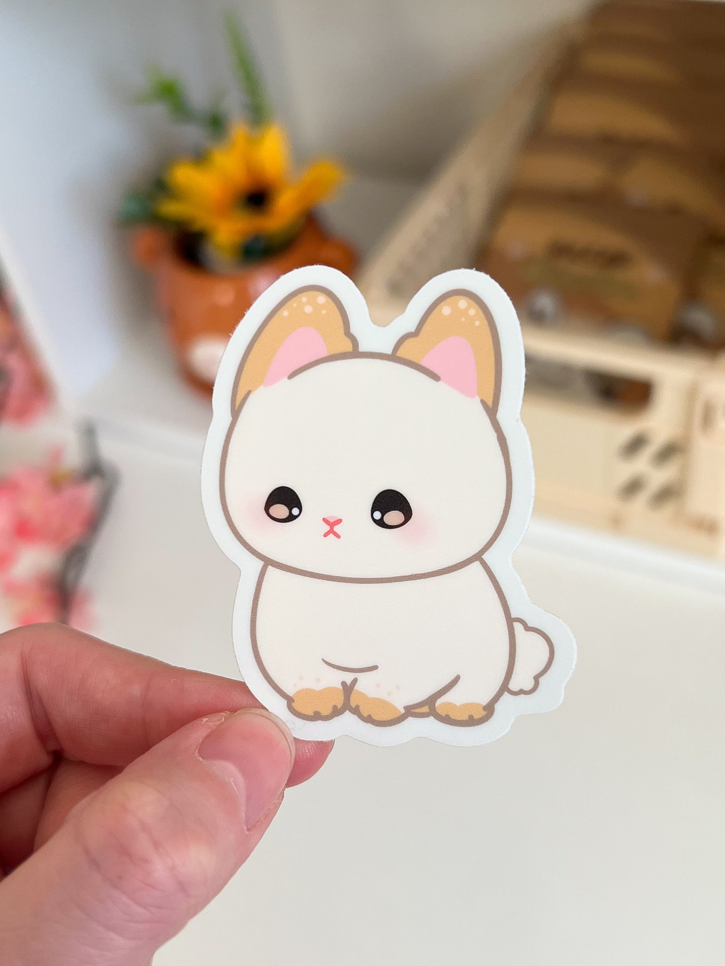Bread Bunnies Vinyl Stickers