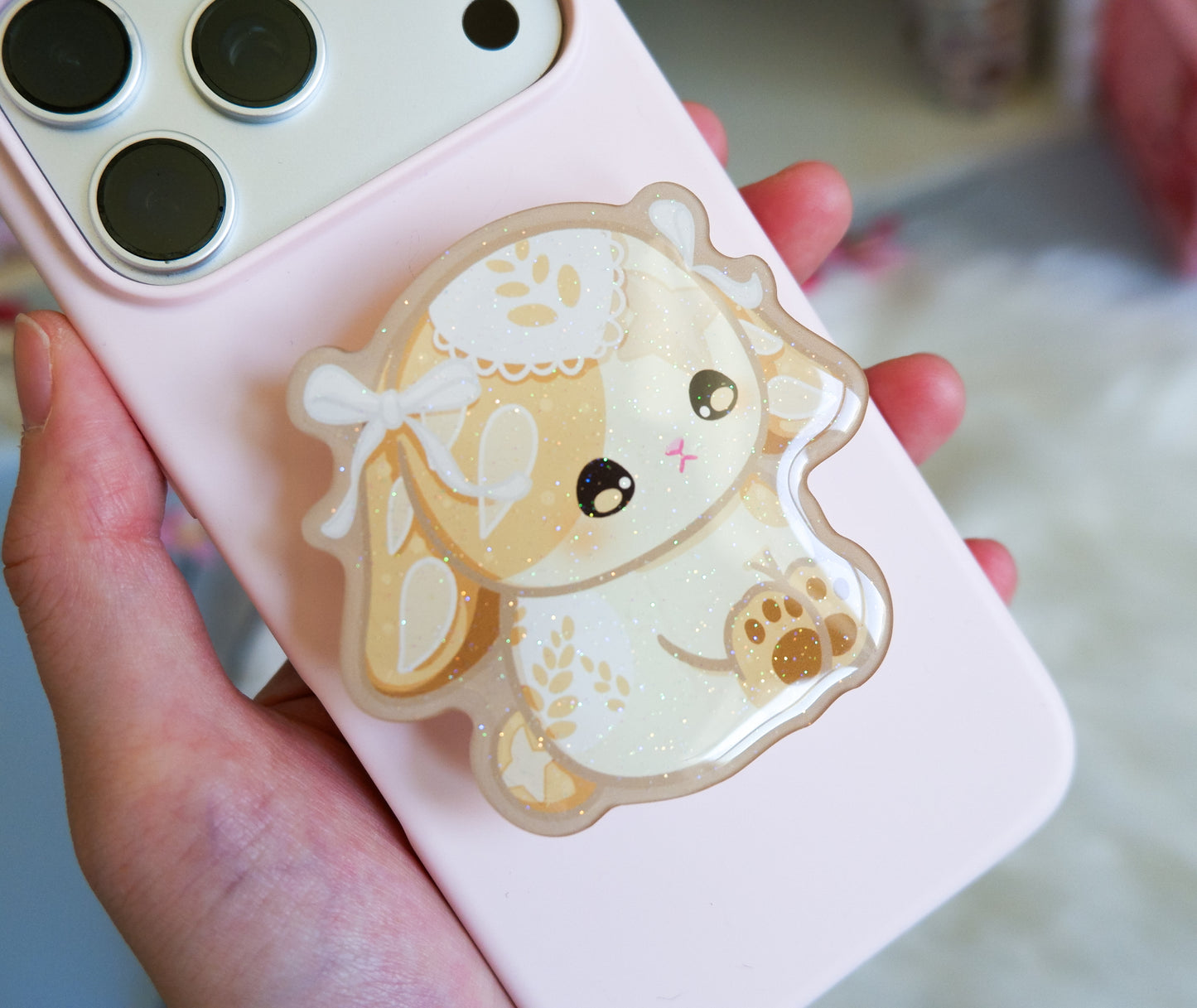 Bread Bunny Phone Grips
