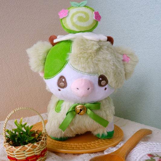 Matcha Roll Cow Plush