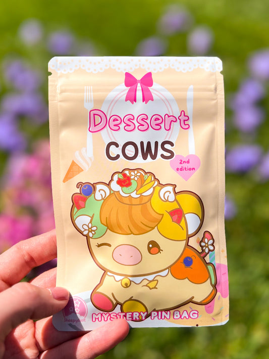 Dessert Cows 2nd Edition Mystery Pin Bag