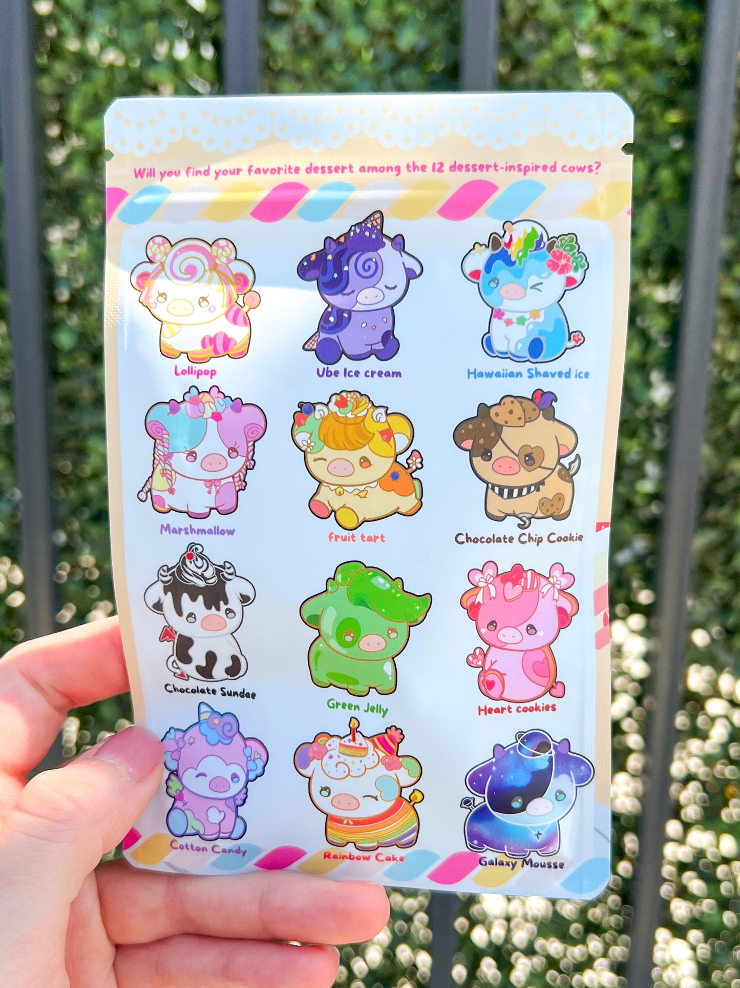 Dessert Cows 2nd Edition Mystery Pin Bag