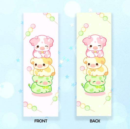 Dango cows bookmark