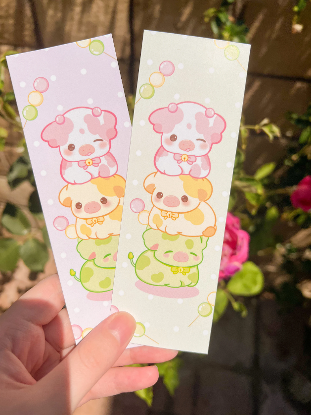 Dango cows bookmark