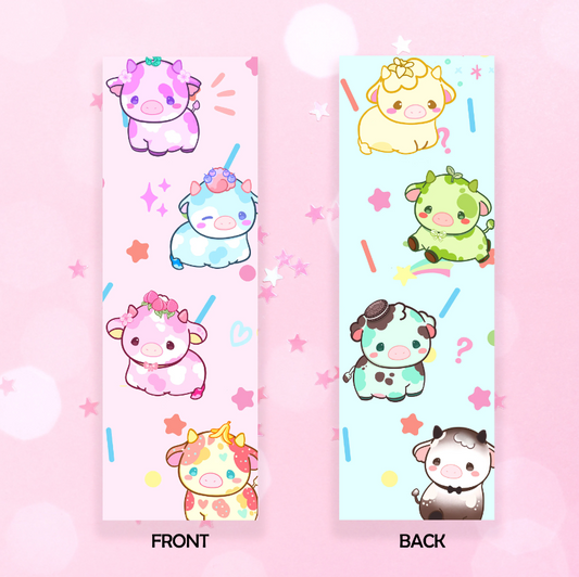 Ice Cream Cows Bookmark