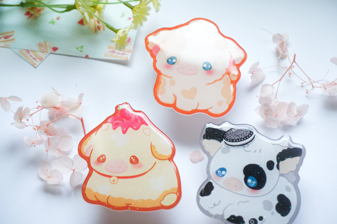 Dessert Cows Phone Grips