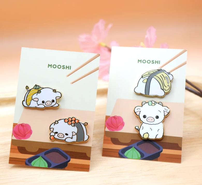 Mooshi Mini Pins