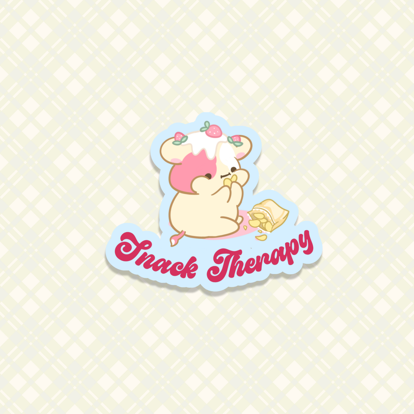Snack Therapy sticker