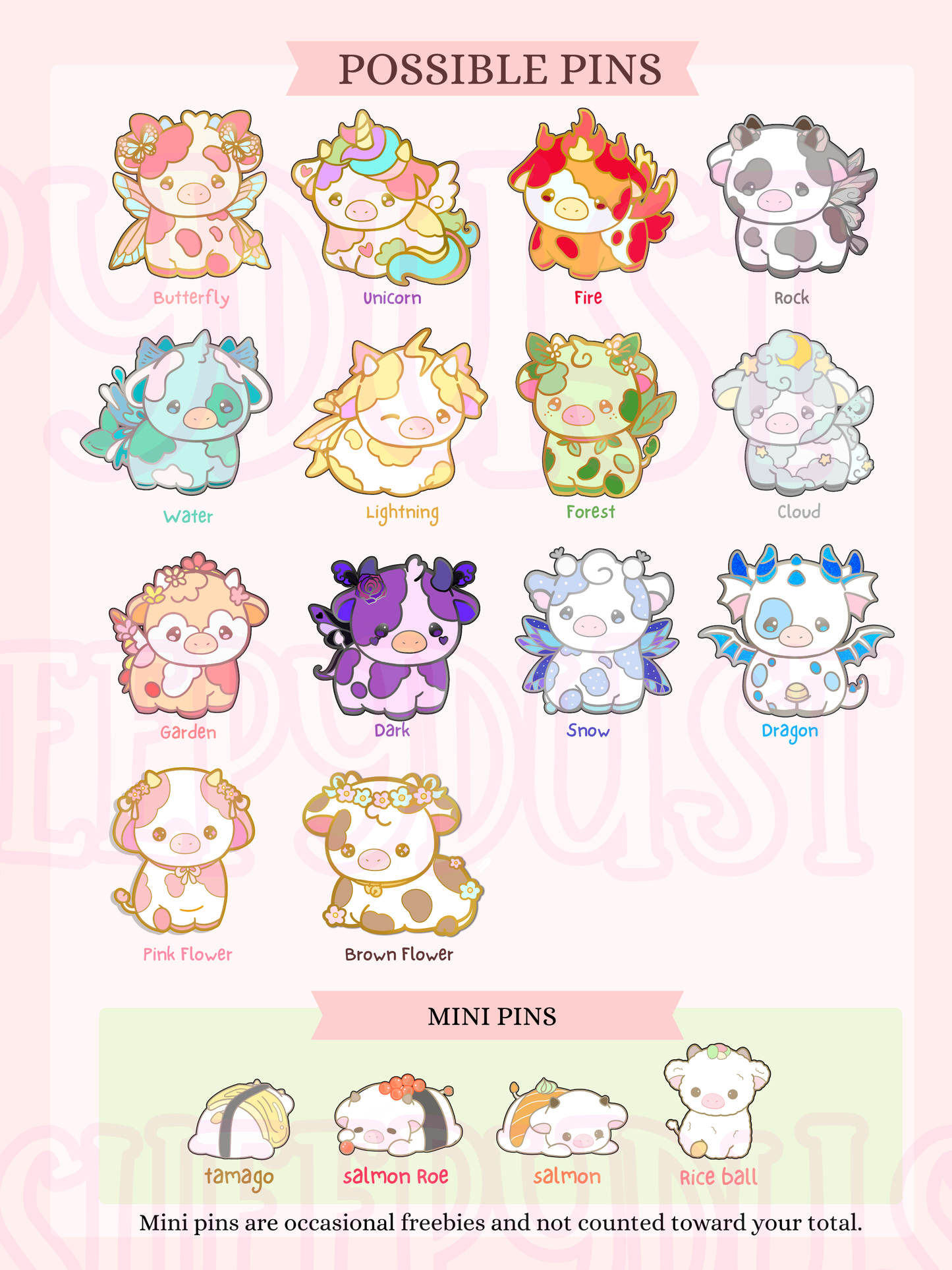 Lucky Cow Machine – Seconds Pins (B-Grades)